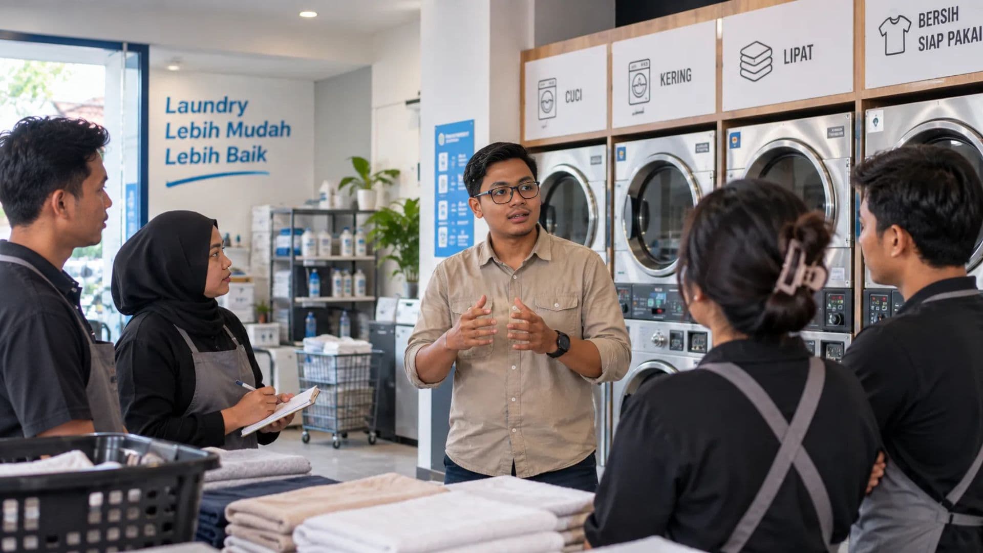 Dari Owner Operasional Menjadi Owner Strategis: Membangun Sistem Laundry yang Mandiri
