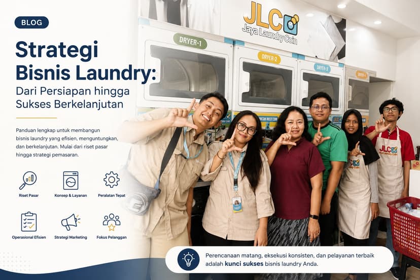 Strategi Bisnis Laundry: Dari Persiapan hingga Sukses Berkelanjutan