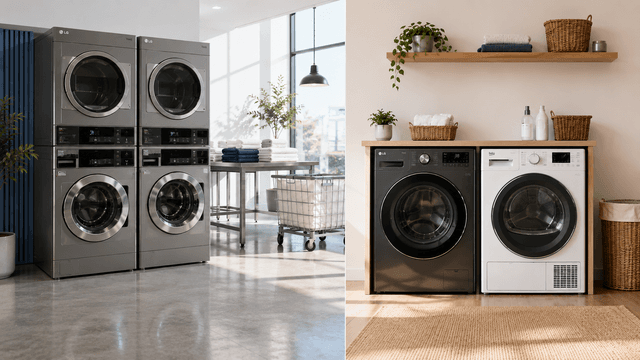Mesin Laundry Komersial vs Mesin Cuci Rumah Tangga: Apa Bedanya?
